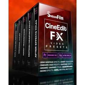 Premiere Pro & After Effects Video Effects Presets : CineEdit FX