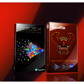 EDIUS X 10 Pro License Software With Wedding Projects 1800GB Data Dongle